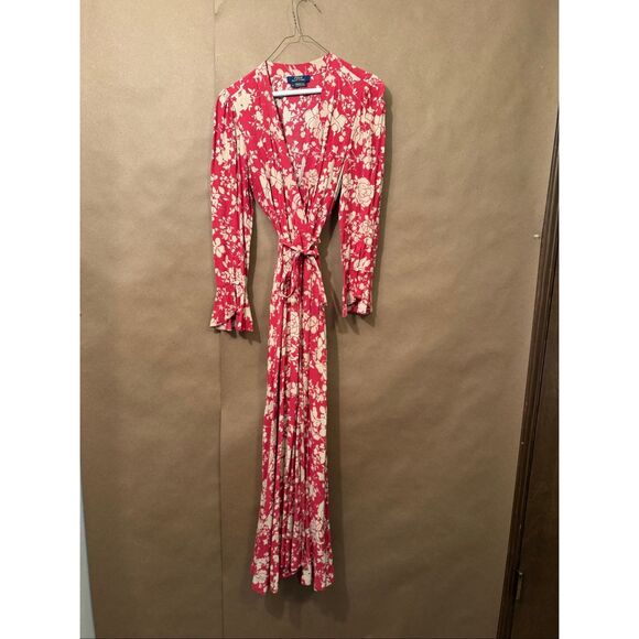 Ralph Lauren Polo Floral Wrap Dress - Picture 5 of 14